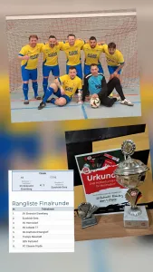 Ü 40 holt sich Turniersieg in Hermsdorf